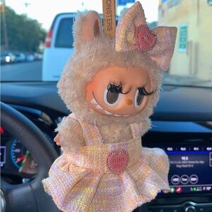 Labubu Two Piece Tweed Pastel Dress Set